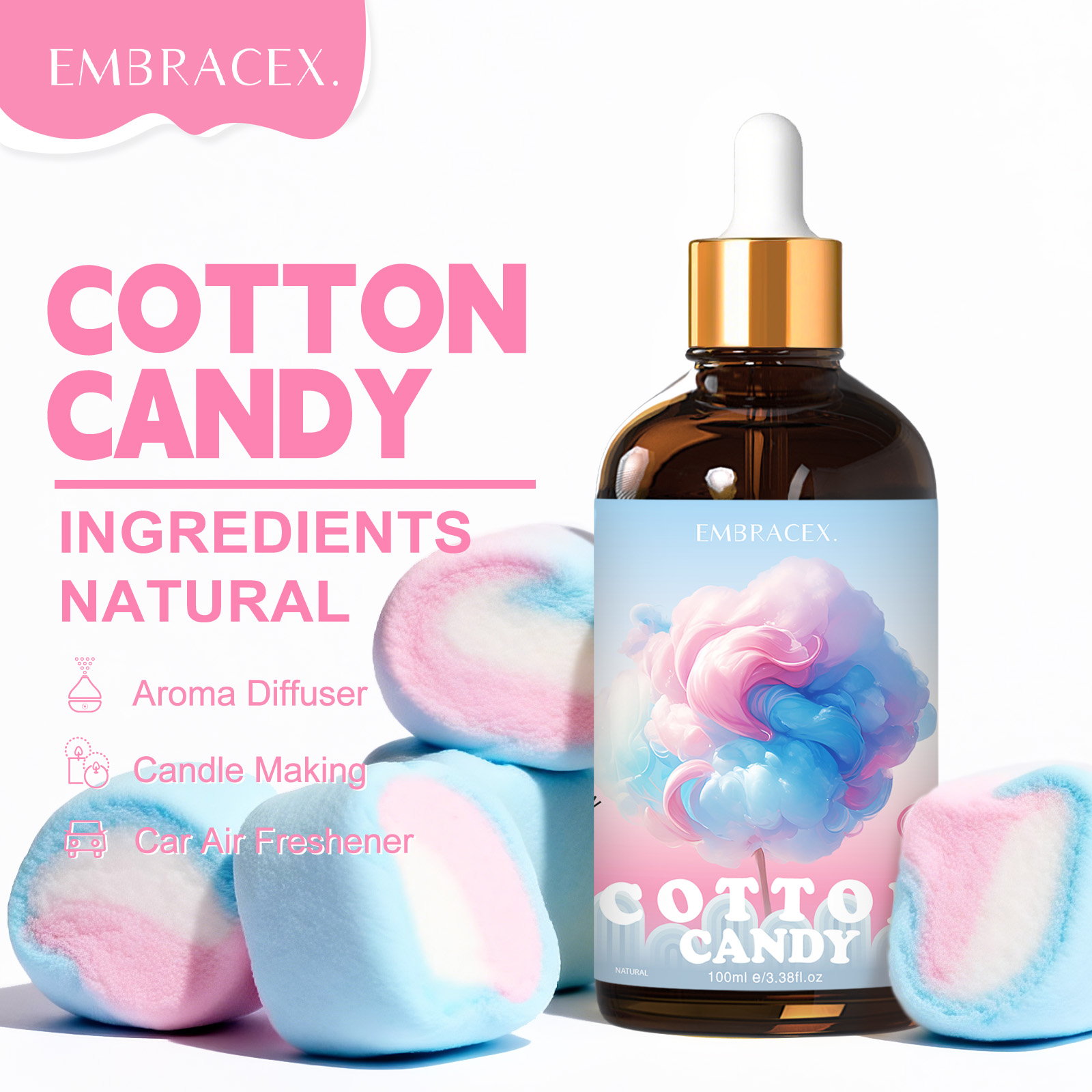 Candle Making Scents - Olio Essenziale di Zucchero Filato 100ml