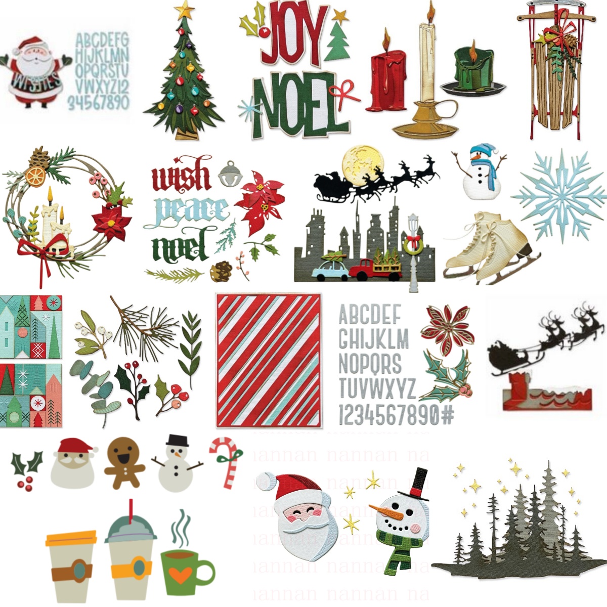 Kraft Box Candle - Nuove Fustelle in Metallo a Tema