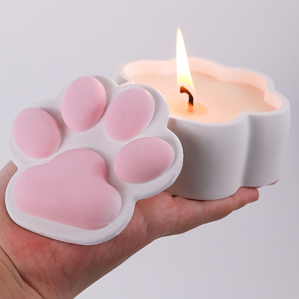 Kraft Box Candle - Scatola portaoggetti per artigli di gatto