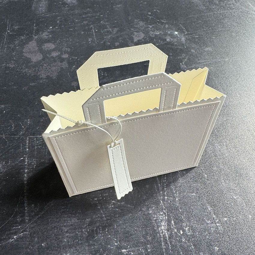 3D Christmas Giftbag Tag Ornam - Kraft Box Candle recensione e prezzo