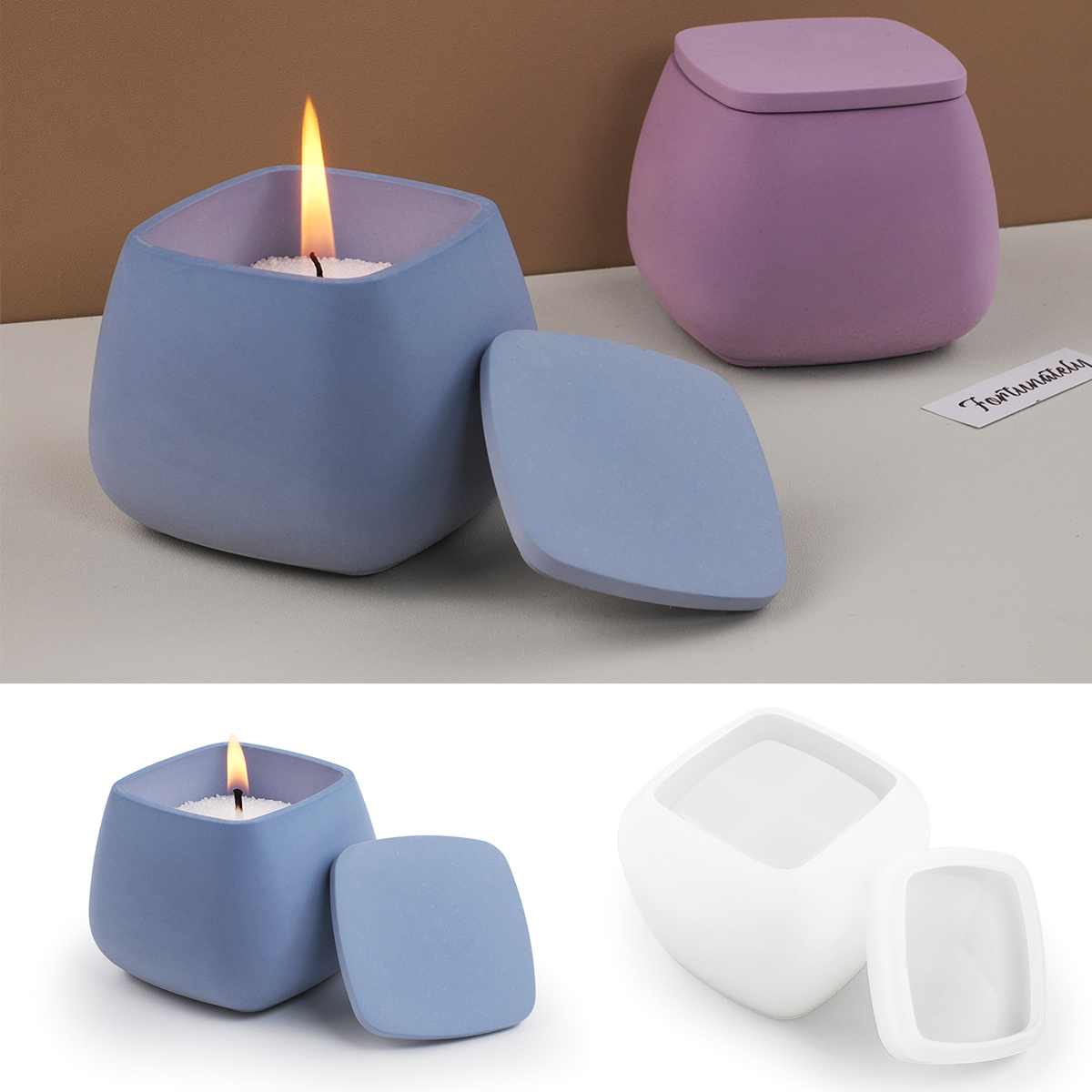 Stampo in silicone per baratto - Kraft Box Candle recensione e prezzo