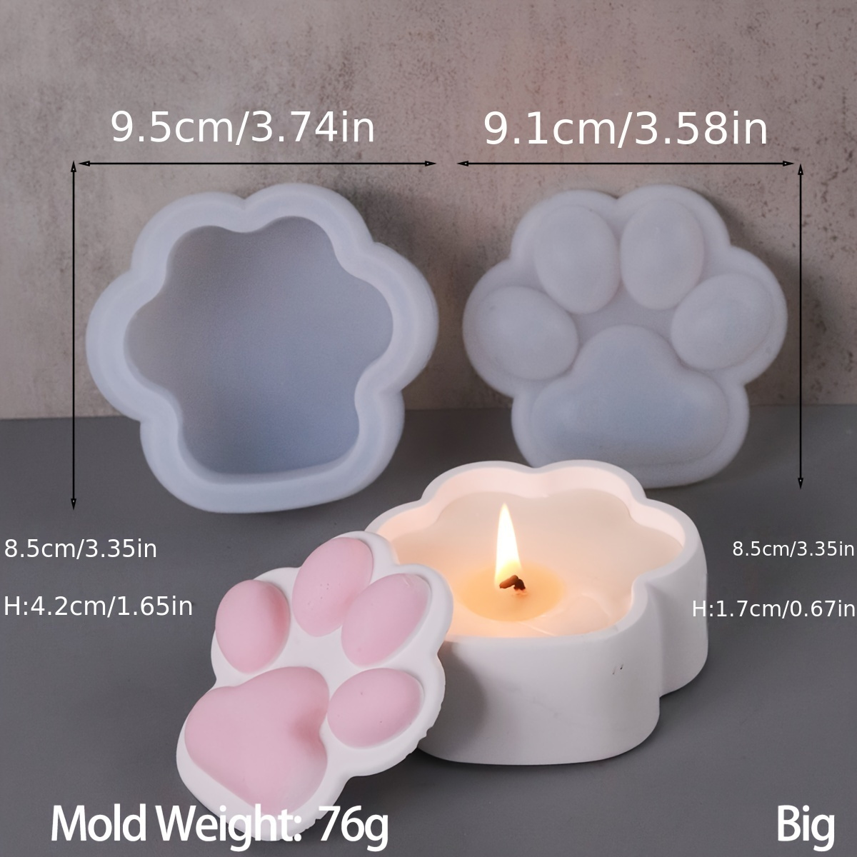 Scatola portaoggetti per artig - Kraft Box Candle recensione e prezzo