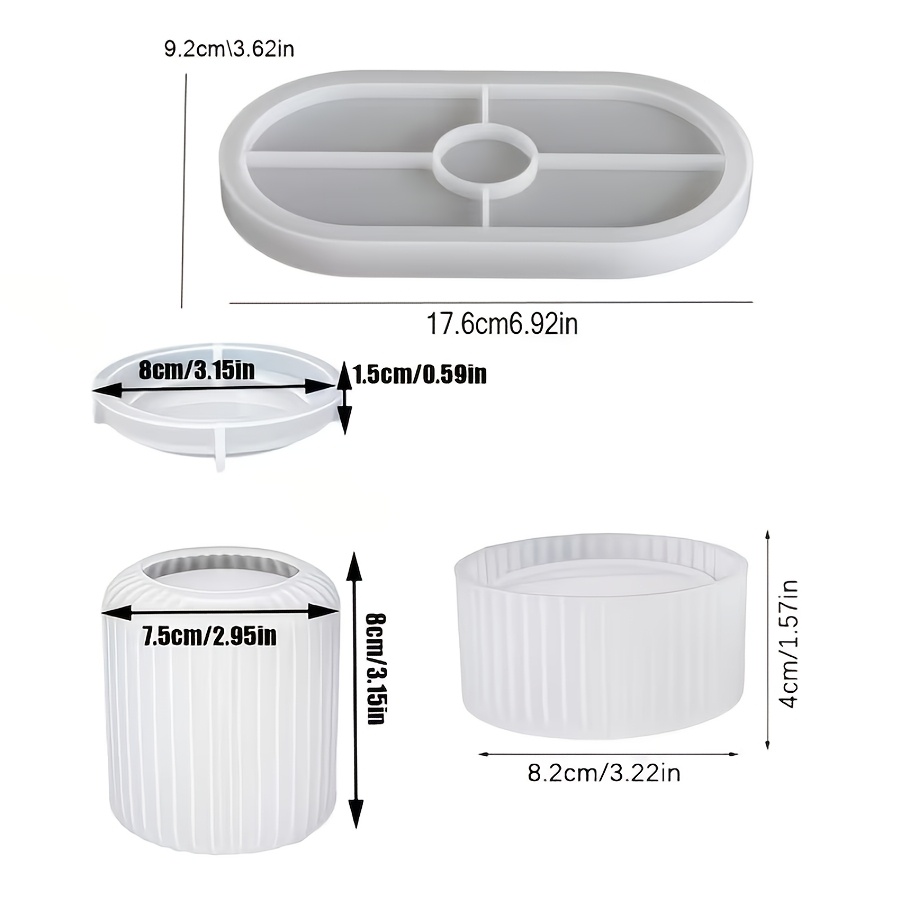 set di stampi in silicone, 4 s - Kraft Box Candle recensione e prezzo