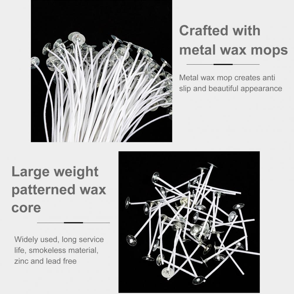 50 Pz 10/12/14/16 cm Cotone Ca - Candle Making Kit Beeswax recensione e prezzo