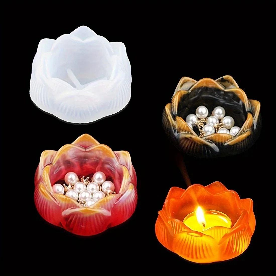 1pc stampi in resina siliconic - Kraft Box Candle recensione e prezzo