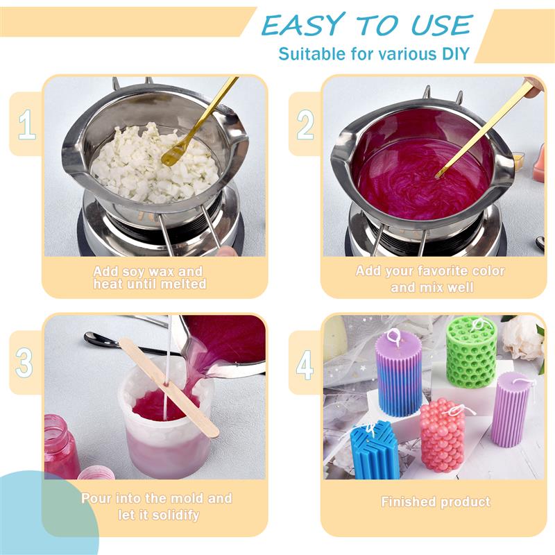 100/500g/1kg Pura Cera di Soia - Candle Making Activity recensione e prezzo